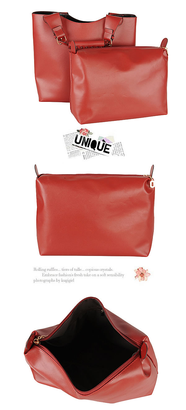 Monarch Red Square Design,Handbags