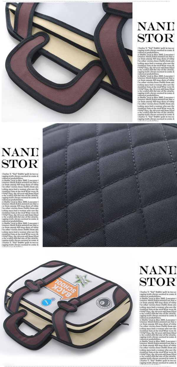 Montgomery Khaki 3D Stereoscopic Effect Design,Handbags