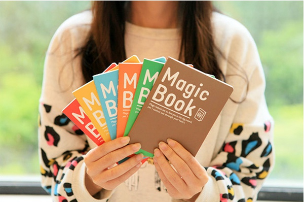 Reflective Random Color Magic Book A6 Design,Notebook/Agenda