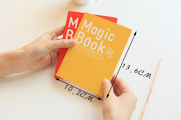 Reflective Random Color Magic Book A6 Design,Notebook/Agenda