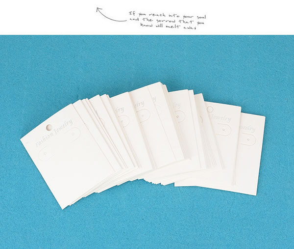 Softshell White Earring Jewelry Accessory (100pcs),Jewelry Packaging & Displays