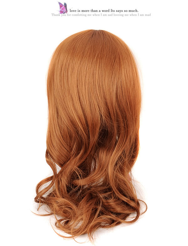 Baroque Dark Brown Long Curly Design High-Temp Fiber Wigs,Wigs