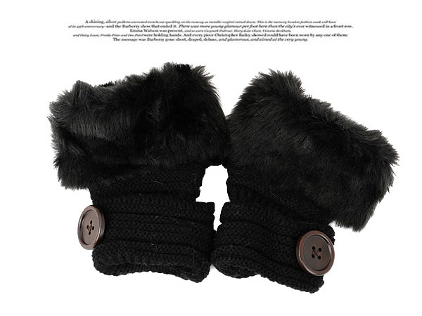 Elephant Black Half Fingerless Design,Fingerless Gloves