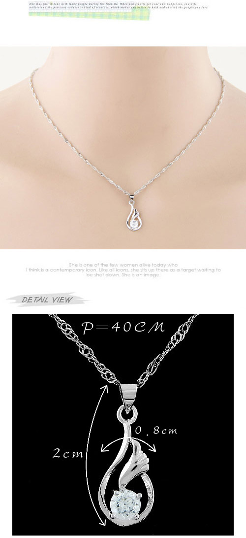 Roller silver color diamond decorated simple design alloy Chains,Chains
