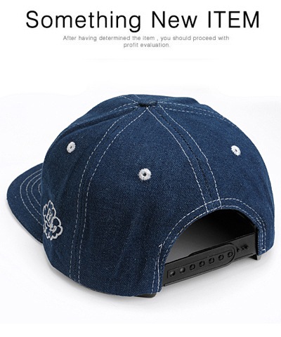 outdoor sports Dark Blue Embroideried Letter Pattern Simple Design,Baseball Caps