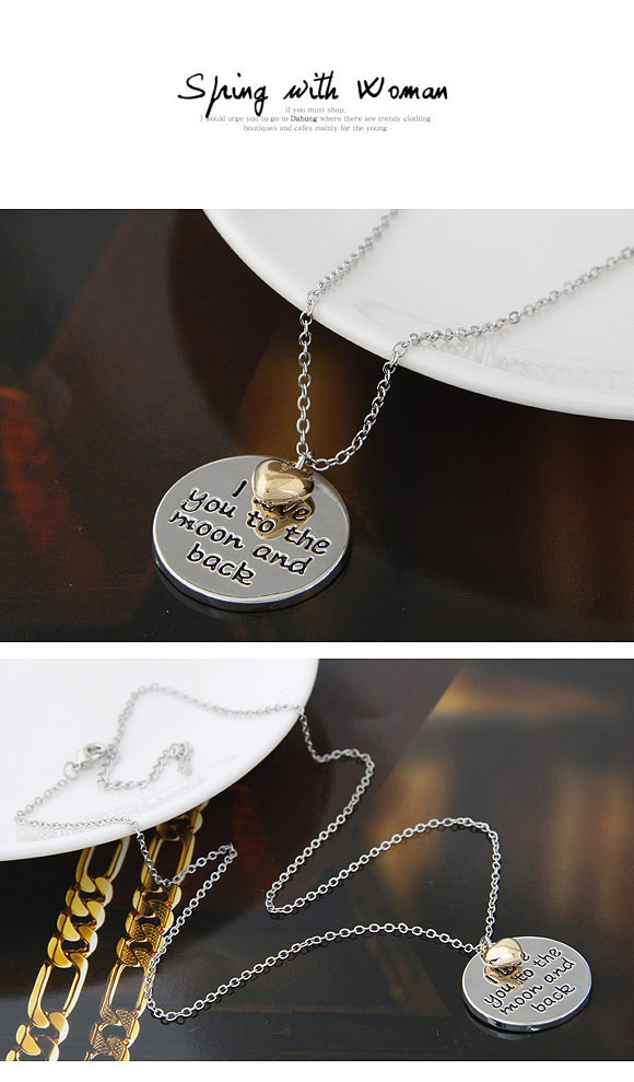 Fashion Silver Color Letters Pattern Decorated Simple Design Alloy Chains,Chains