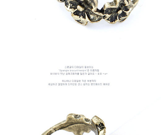 Retro Bronze Flower Decorated Simple Design,Fashion Rings