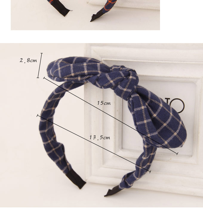 Sweet Green+blue Bowknot Decorated Simple Design  Fabric Hair band hair hoop,Head Band