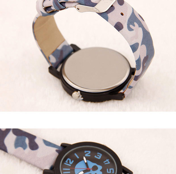 Personality Pink Skull Pattern Decorated Round Case Design  Alloy Ladies Watches,Ladies Watches