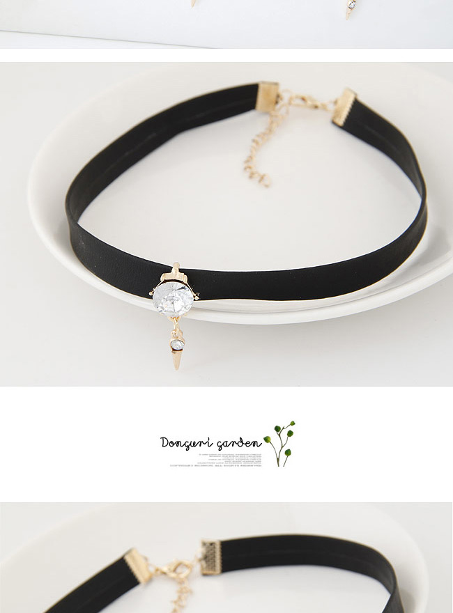 Fashion White Rivet&diamond Decorated Simple Design,Pendants