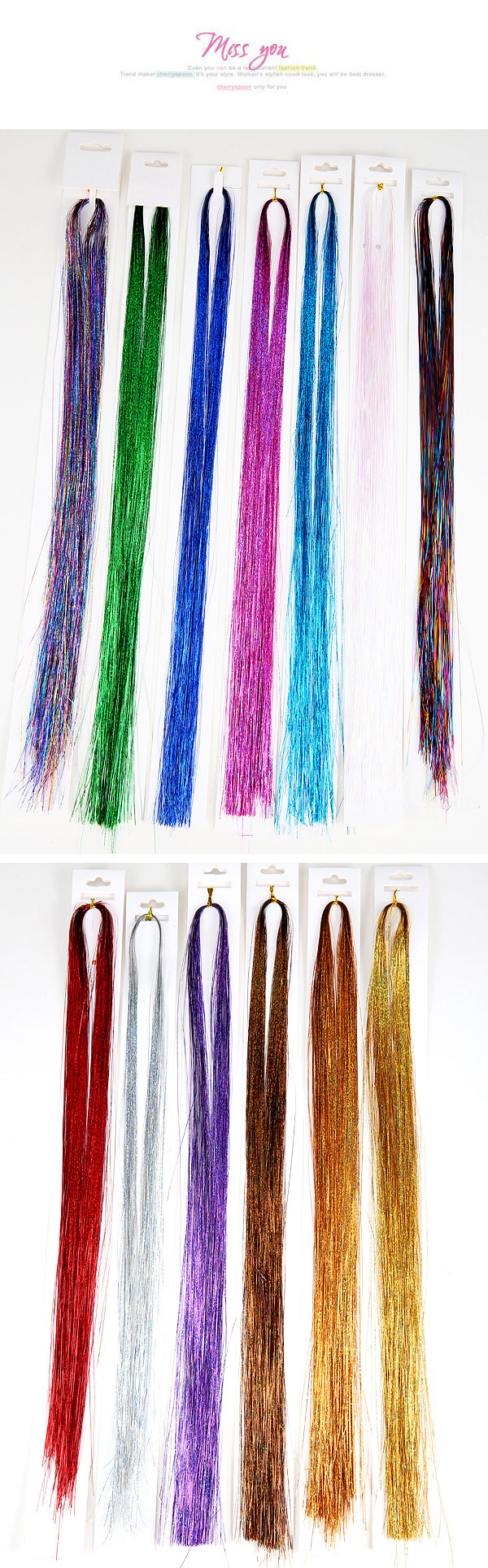 Fashion Multicolor Multilayer Simple Design,Wigs