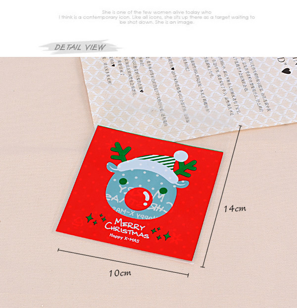 Sweet Red&green Horse Pattern Simple Design (100pcs),Jewelry Packaging & Displays