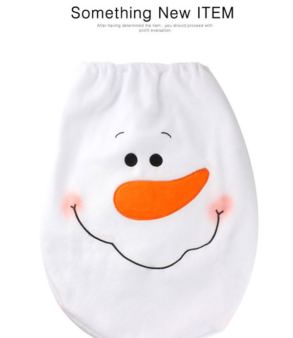 Personalized Multicolor Snowman Pattern Decorated Simple Design (3pcs),Festival & Party Supplies