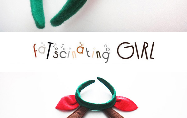 Personalized Brown+green+red Antlers Shape Decorated Simple Design,Festival & Party Supplies