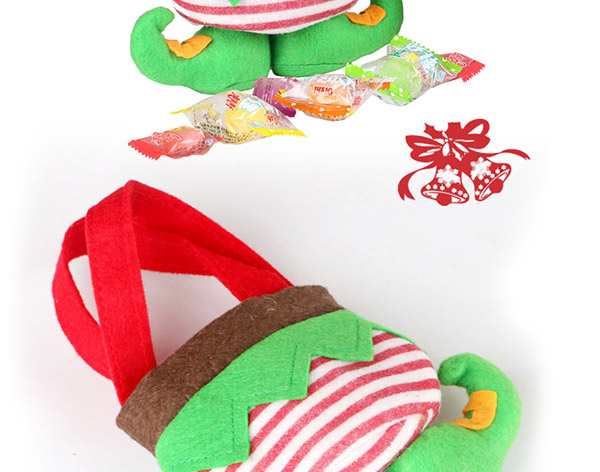 Personalized Green Shoes Shape Decorated Simple Design,Festival & Party Supplies