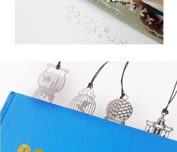 Personality Silver Color Birdcage Decorated Hollow Out Design,Other Creative Stationery
