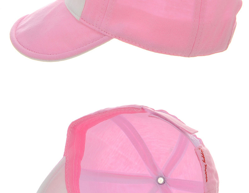 Cute Pink Cartoon Small Ears Decorated Pure Color Design,Children