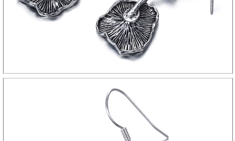 Personality Anti-silver Mushroon Pendant Decorated Simple Design  Alloy Fashion earrings,Drop Earrings