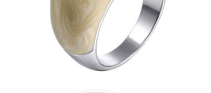 Fashion Silver Color Stone Decorated Simple Design  Alloy Fashion Rings,Fashion Rings