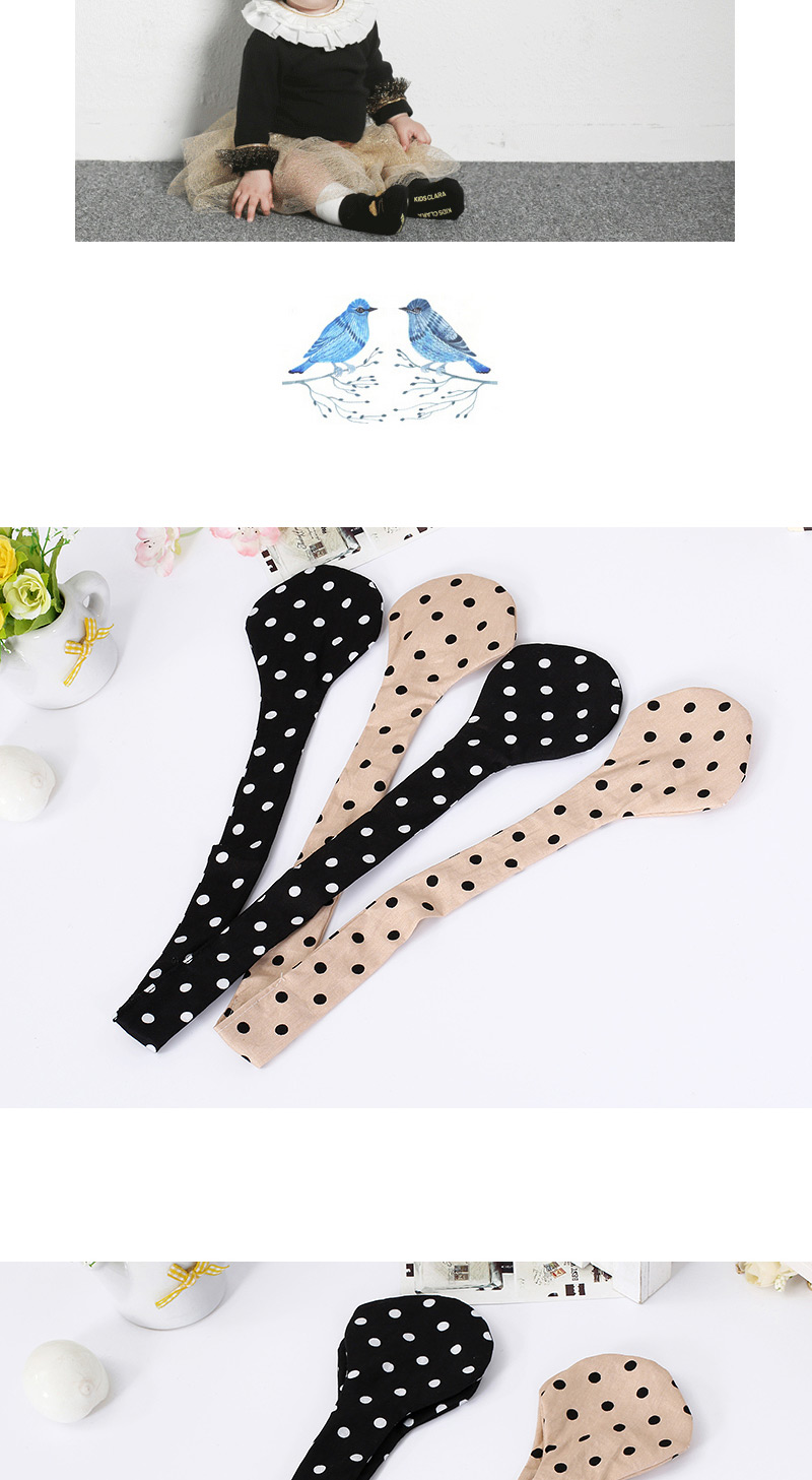 Cute Fleshcolor Dot Pattern Decorated Simple Design,Kids Accessories
