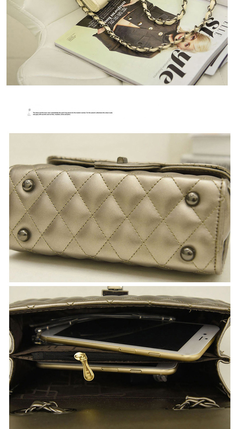 vintage Black Multielement Decorated Rhombus Design,Handbags