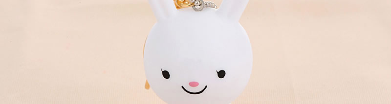 Sweet White Cartoon Rabbit Decorated Dots Descendants Of The Sun,Fashion Keychain