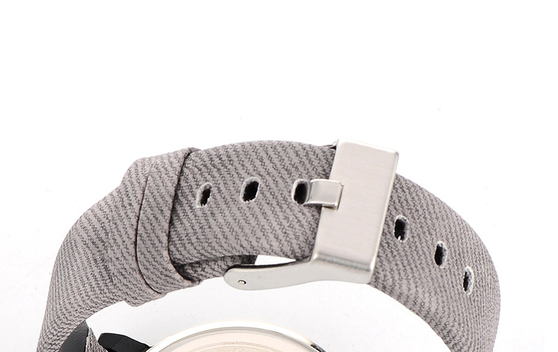 Fashion Gray 8 Digital Decorated Round Case Design,Ladies Watches