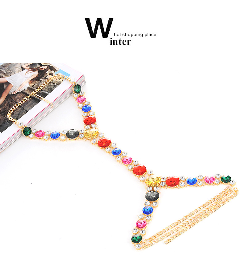 Fashion Multi-color Round Shape Diamond Decorated Simple Design,Body Piercing Jewelry