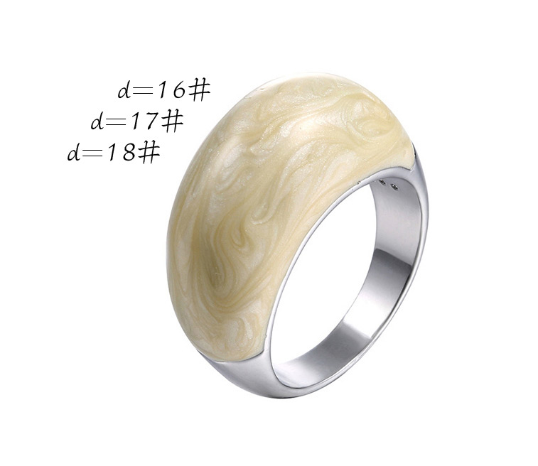 Personality Beige Color Matching Simple Design Alloy Korean Rings,Fashion Rings