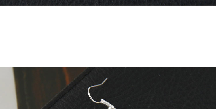 Fashion Silver Color Metal Tassel Decorated Long Chain Simple Earrings,Drop Earrings