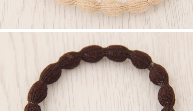 Elegant Random Pure Color Decorated Oval Shape Design Simple Hair Hoop&hair Band(1pcs),Hair Ring