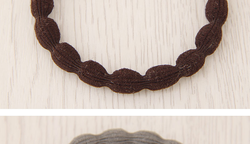 Elegant Random Pure Color Decorated Oval Shape Design Simple Hair Hoop&hair Band(1pcs),Hair Ring
