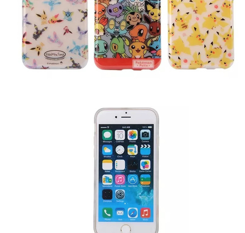 Cute Multi-color Monster Shape Pattern Decorated Ipone6 Plus Cases,Iphone 6 Plus