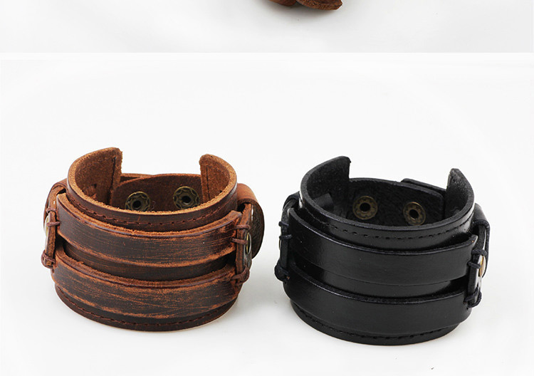 Vintage Black Pure Color Decorated Multilayer Simple Bracelet,Fashion Bracelets