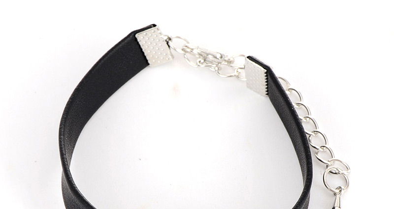 Vintage Silver Color Round Shape Pendant Decorated Wide Choker Necklace,Fashion Bracelets