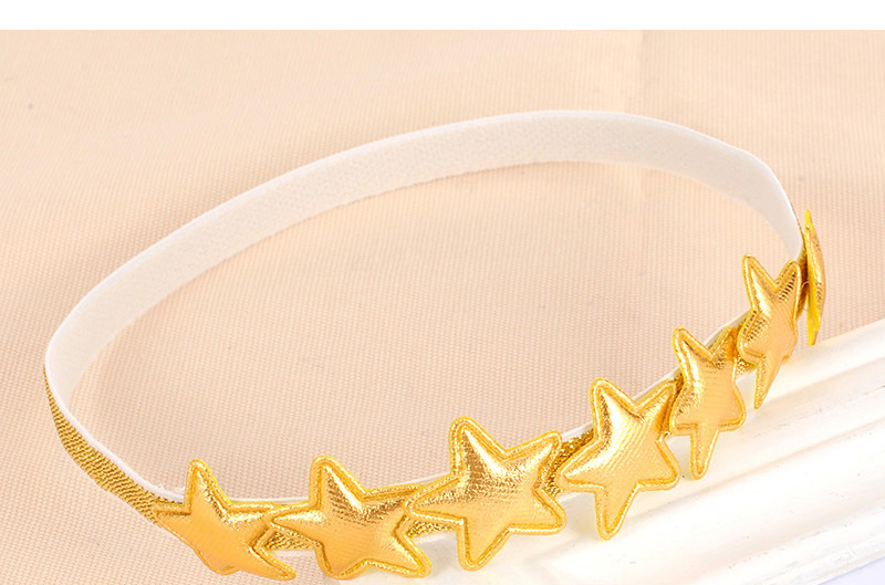 Lovely Silver Color Star&flower Decorated Simple Hair Hoop,Kids Accessories