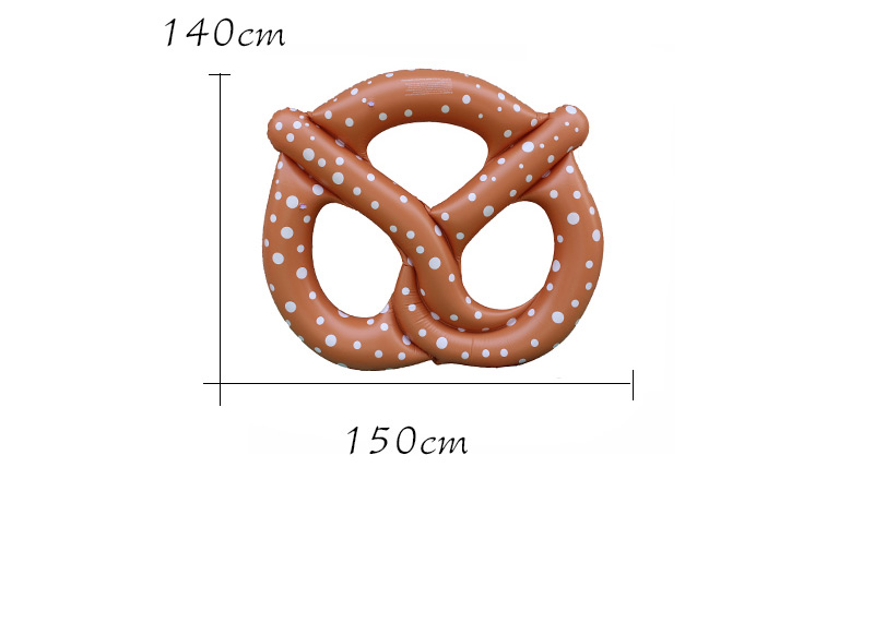 Lovely Brown Dot Pattern Decorated Butterfly Shape Swim Ring,Swim Rings