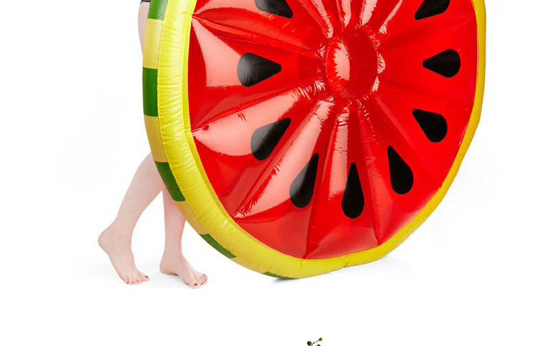 Lovely Red Watermelon Pattern Decorated Tound Shape Swim Ring,Swim Rings