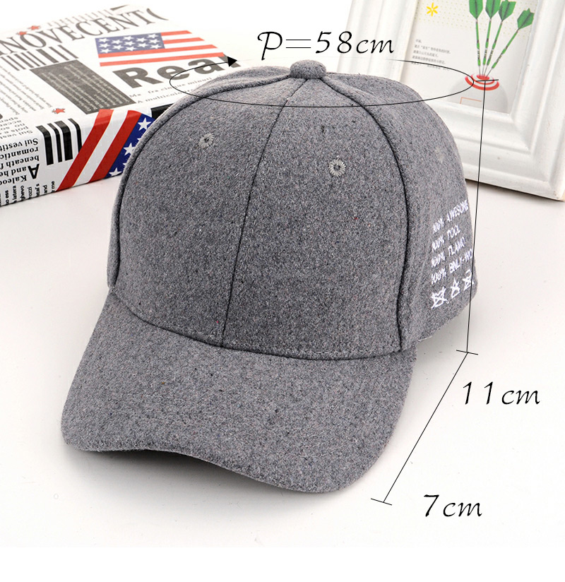 Trendy Black Letter Decorated Simple Design Pure Color Baseketball Hat,Baseball Caps