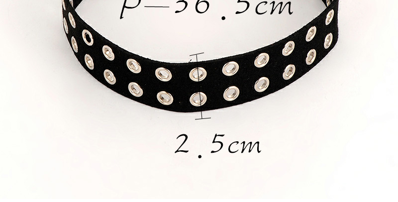Retro Coffee Round Shape Decorated Hollow Out Design Choker,Chokers