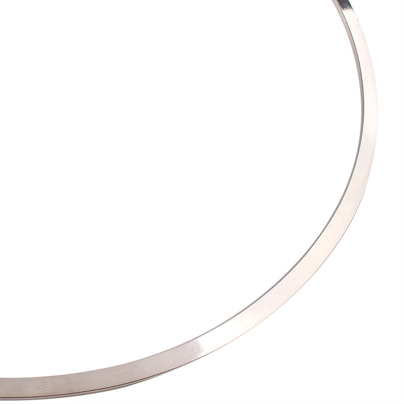 Vintage Silver Color Round Shape Pendant Decorated Pure Color Necklace,Chokers