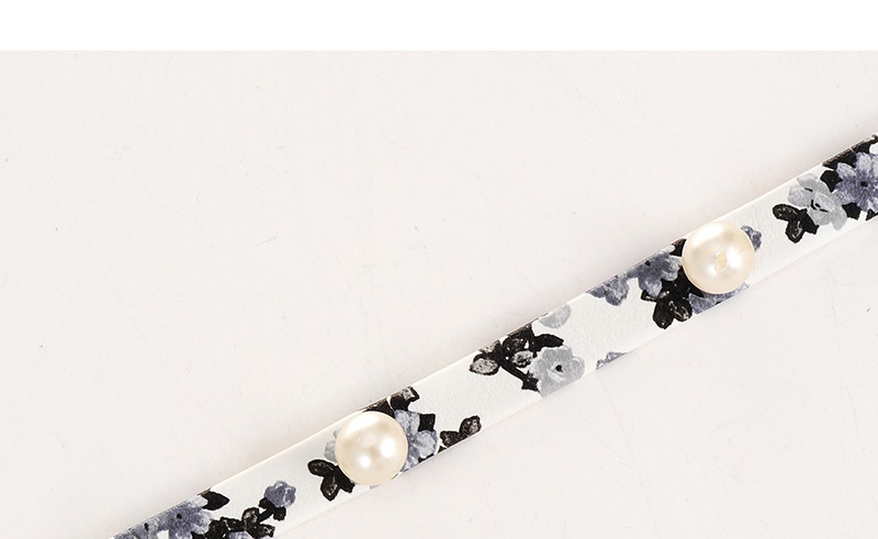 Sweet White Pearl&flower Pattern Decorated Simple Choker,Chokers