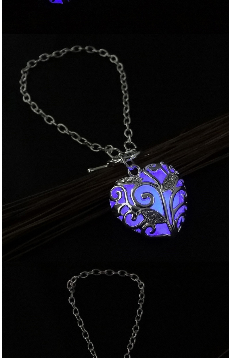 Fashion Blue Leaf Shape Decorated Heart Shape Design Bracelet,Fashion Bracelets