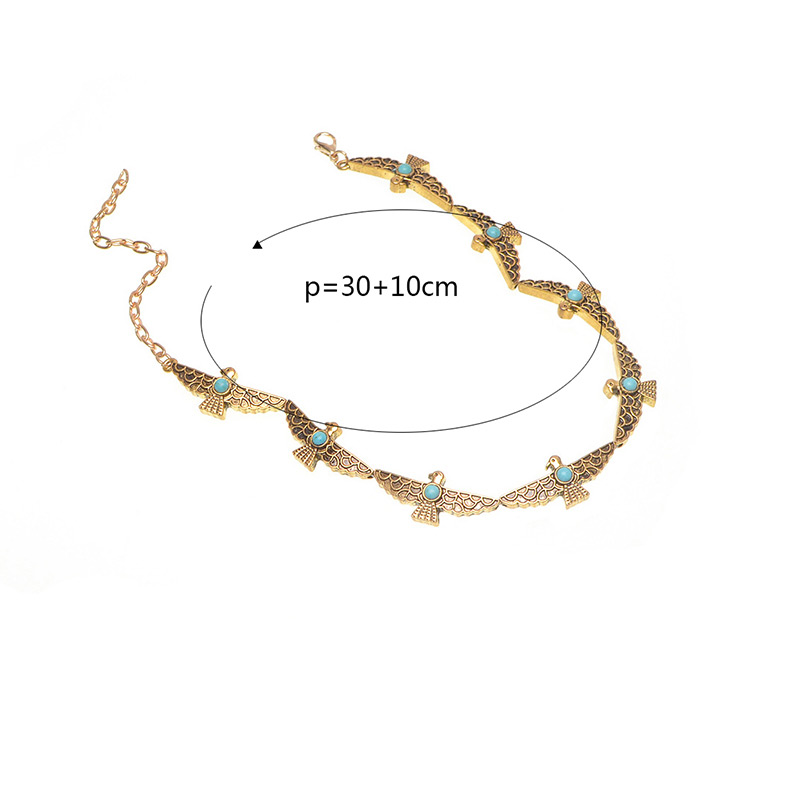 Fashion Gold Color Hollow Out Pigeon Decorated Simple Choker,Chokers