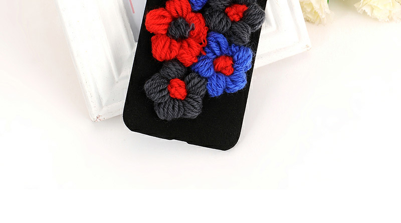 Cute Multi-color Flower Shape Decorated Pure Color Iphone7plus Case,Iphone 7&Iphone 7 Plus