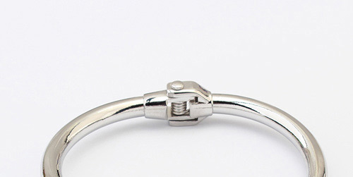 Fashion White Pure Color Decorated Simple Nail Bracelet,Fashion Bangles