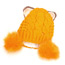 Trendy Yellow Ears Shape Design Knitting Cap