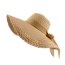Harry Apricot Wide Large Brim With Big Bowknot Design