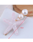 Fashion White Starfish Hairpin