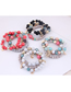 Fashion Color Wooden Beads Multi-element Pendant Multi-layer Bracelet